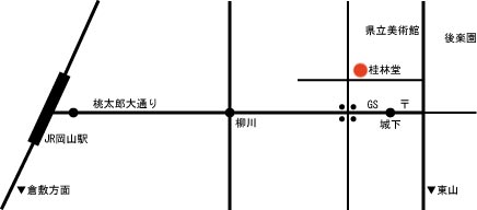 桂林堂地図